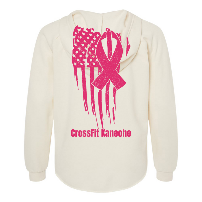 CrossFit Kaneohe Pink Ribbon Womens - Hoodie