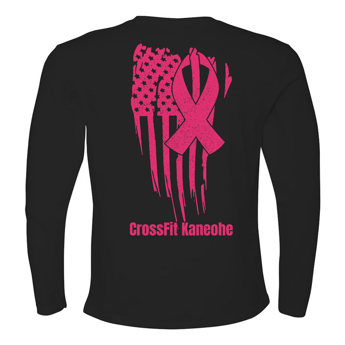 CrossFit Kaneohe Pink Ribbon Mens - Long Sleeve