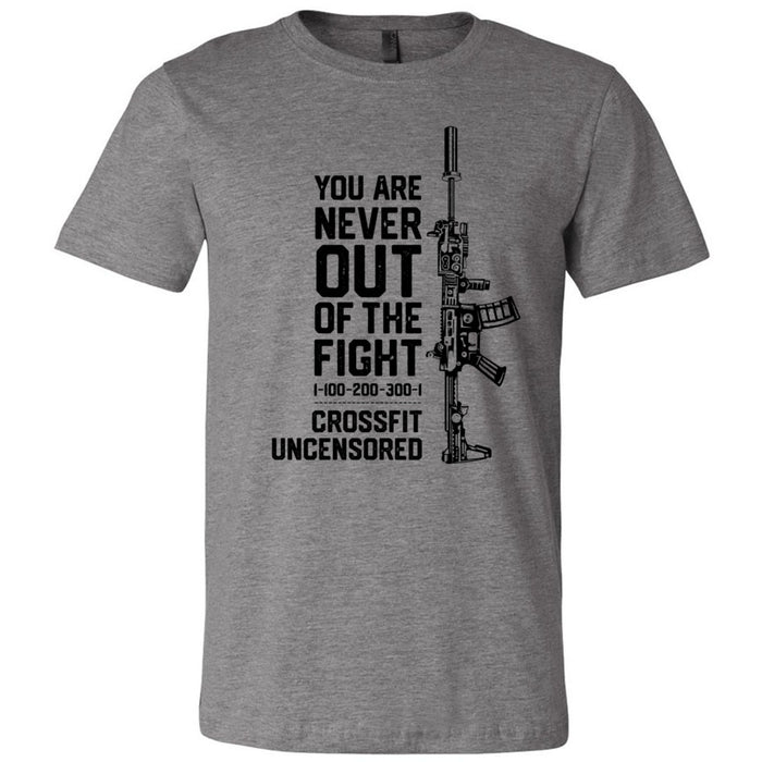 CrossFit Uncensored - 100 - You Are Never Out of the Fight 1 - Men's T-Shirt