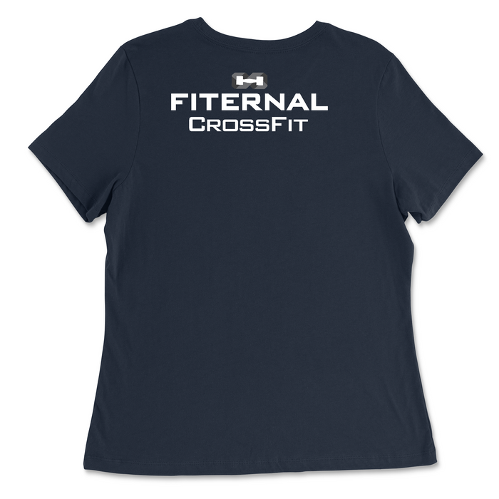 Fiternal CrossFit Nutrition Womens - Relaxed Jersey T-Shirt
