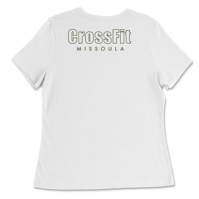CrossFit Missoula Green Womens - Relaxed Jersey T-Shirt