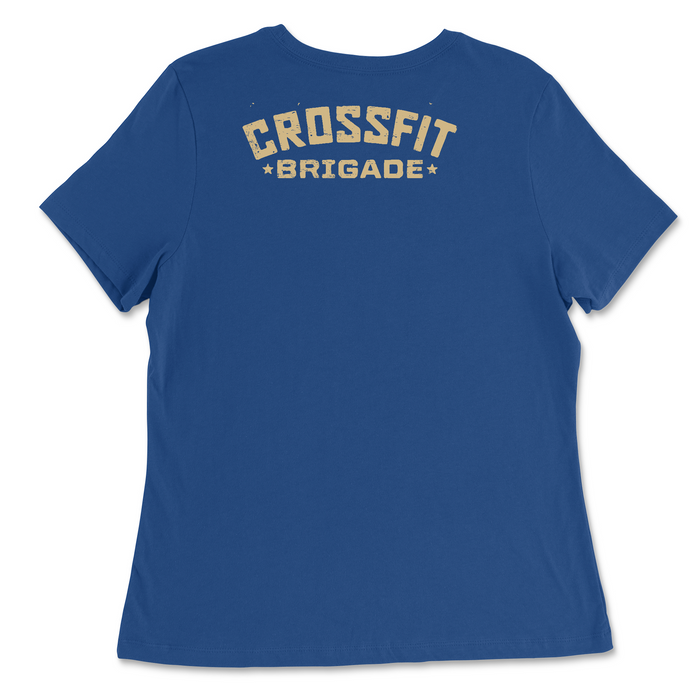 CrossFit Brigade Bridage Made Gold Womens - Relaxed Jersey T-Shirt