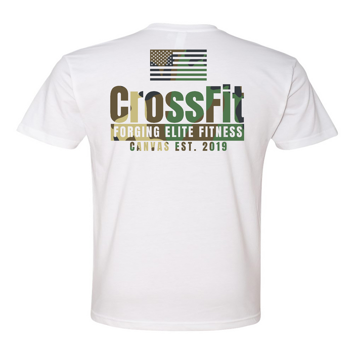CrossFit Canvas Camo 2 Mens - T-Shirt