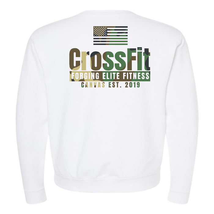 CrossFit Canvas Camo 2 Mens - Midweight Sweatshirt