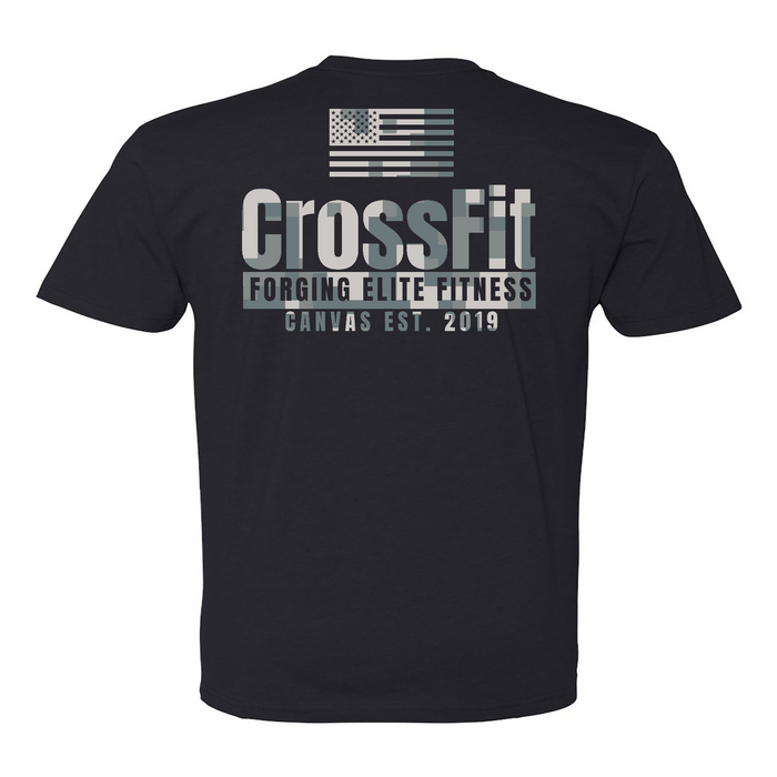 CrossFit Canvas Camo 4 Mens - T-Shirt