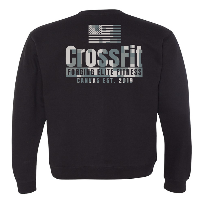 CrossFit Canvas Camo 4 Mens - Midweight Sweatshirt