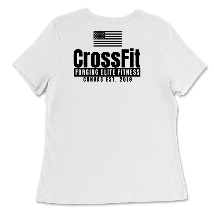 CrossFit Canvas Pocket Womens - Relaxed Jersey T-Shirt
