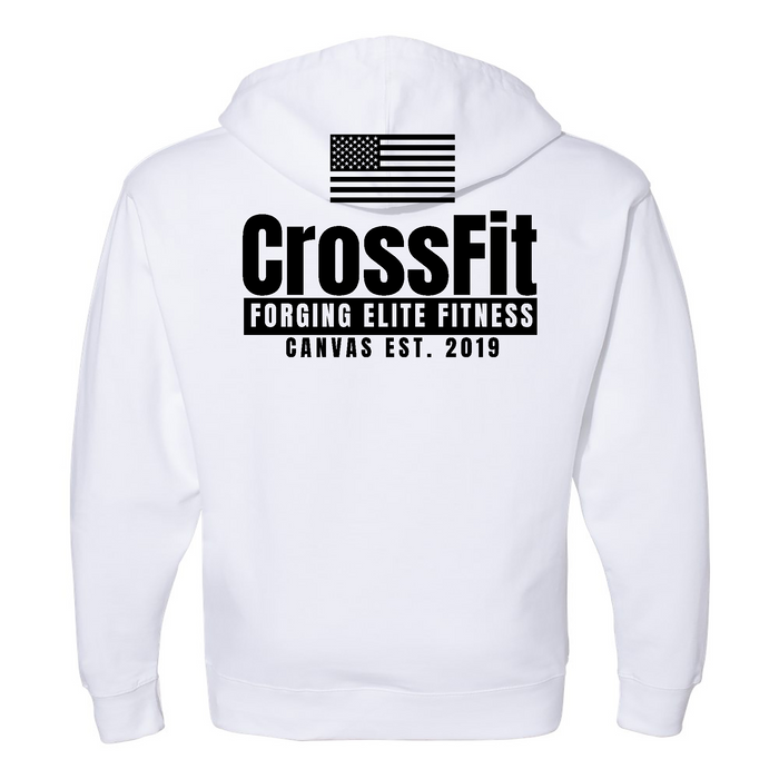 CrossFit Canvas Flag Mens - Hoodie