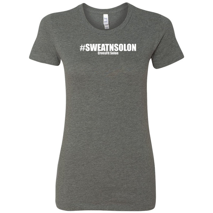 CrossFit Solon - 200 - #SweatNSolon - Women's T-Shirt