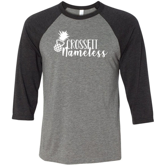 CrossFit Nameless - 202 - Pineapple - Men's Baseball T-Shirt