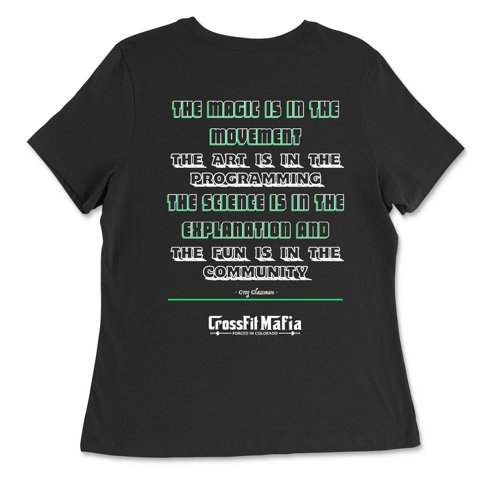 CrossFit Mafia Magic Womens - Relaxed Jersey T-Shirt