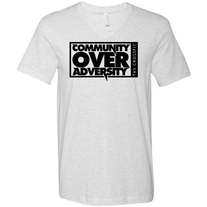 TAS CrossFit - 100 - Community - Men's V-Neck T-Shirt