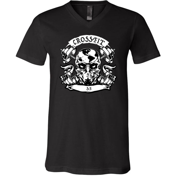 CrossFit S5 - 100 - Strong - Men's V-Neck T-Shirt