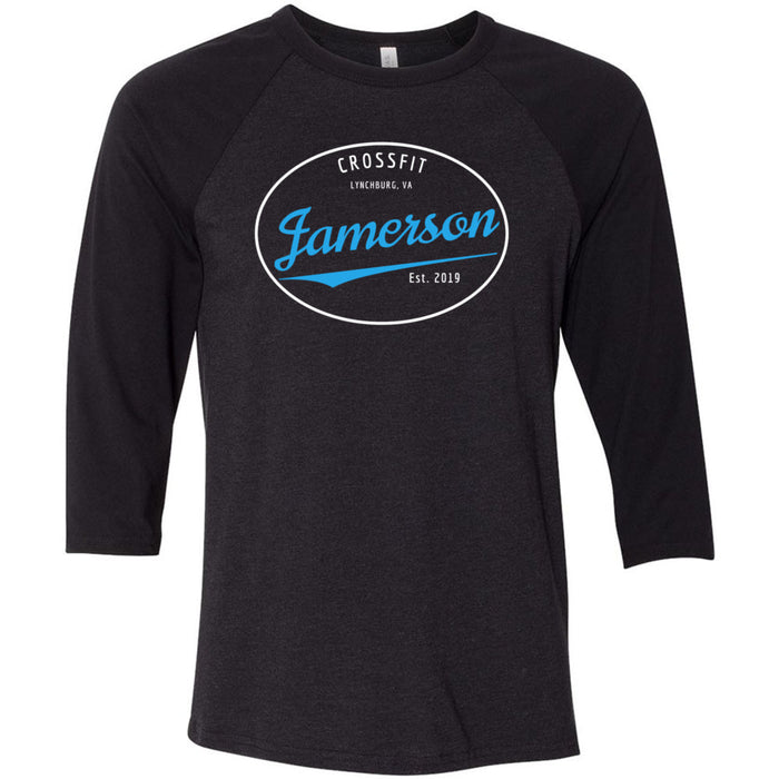 Jamerson CrossFit - 100 - Insignia Blue - Men's Baseball T-Shirt
