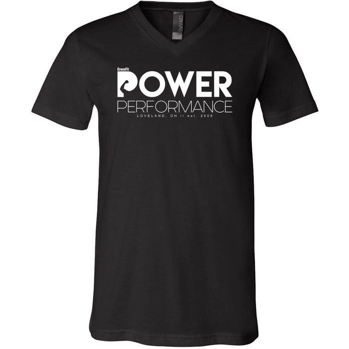CrossFit Power Performance - 100 - Standard - Men's V-Neck T-Shirt