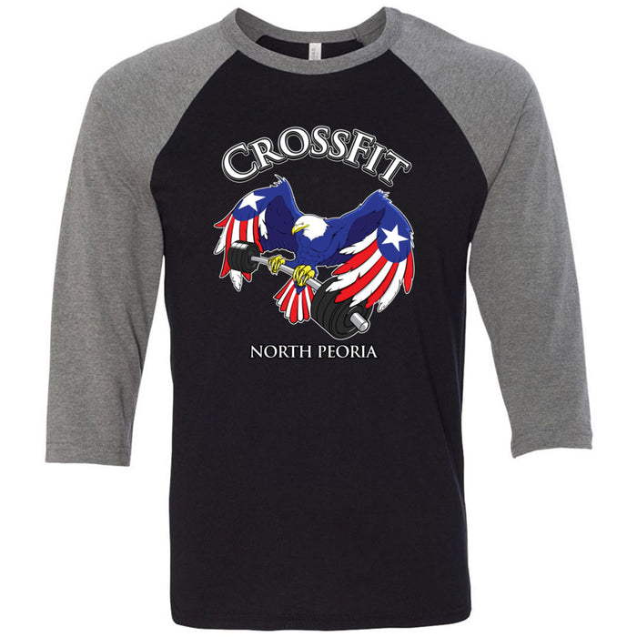 CrossFit North Peoria - 100 - Standard - Men's Baseball T-Shirt