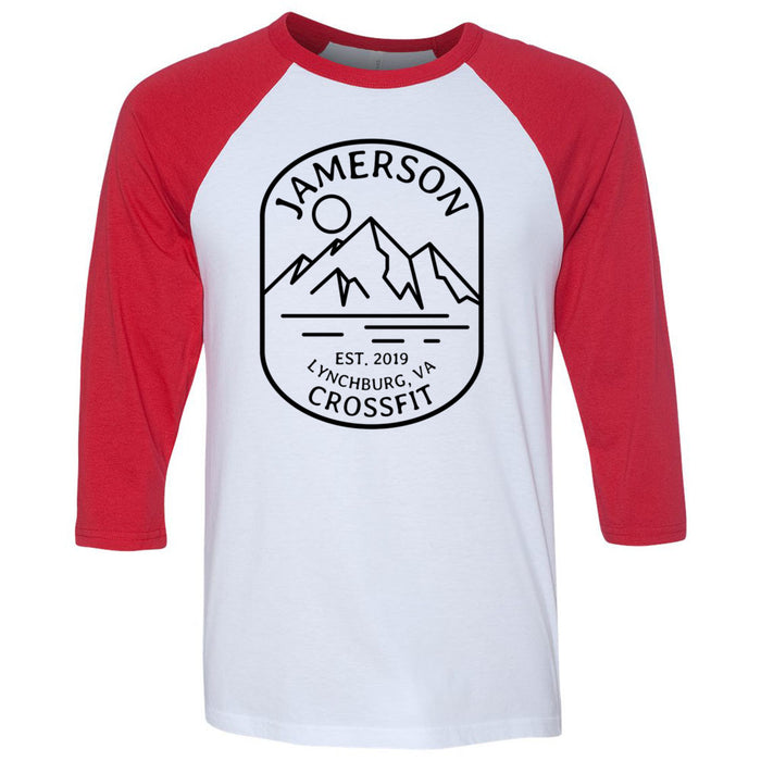 Jamerson CrossFit - 100 - Wilderness 19 - Men's Baseball T-Shirt