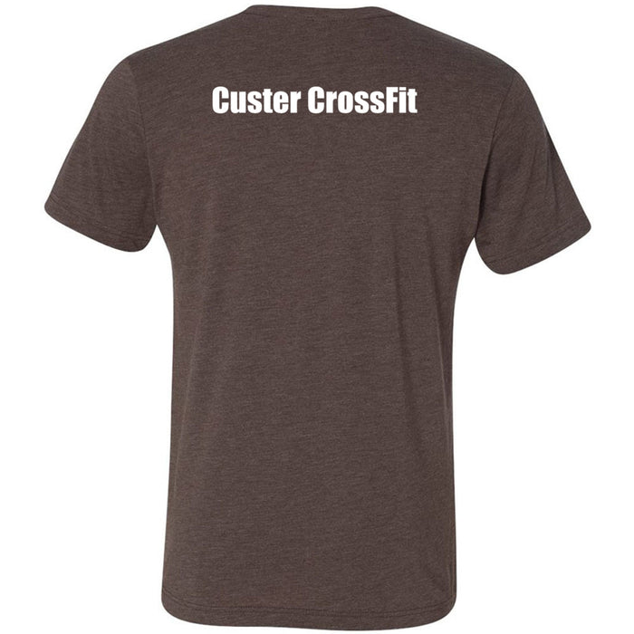 Custer CrossFit - 200 - Standard - Men's Triblend T-Shirt