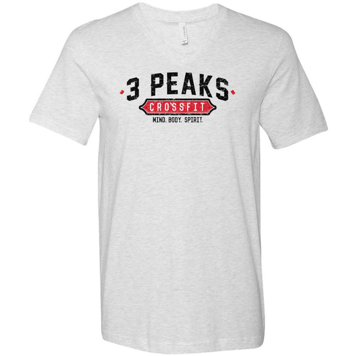 3 Peak CrossFit - 100 - Standard - Men's V-Neck T-Shirt