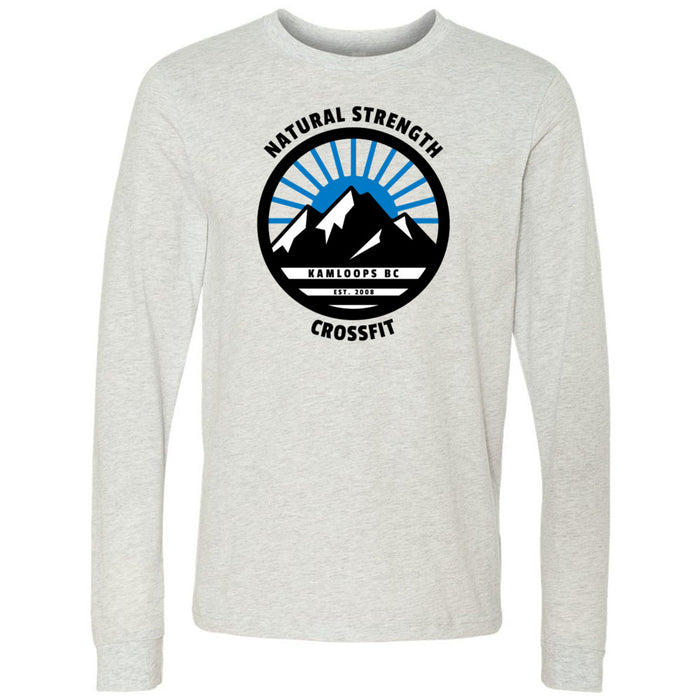 Natural Strength CrossFit - 100 - 02 Wilderness  3501 - Men's Long Sleeve T-Shirt