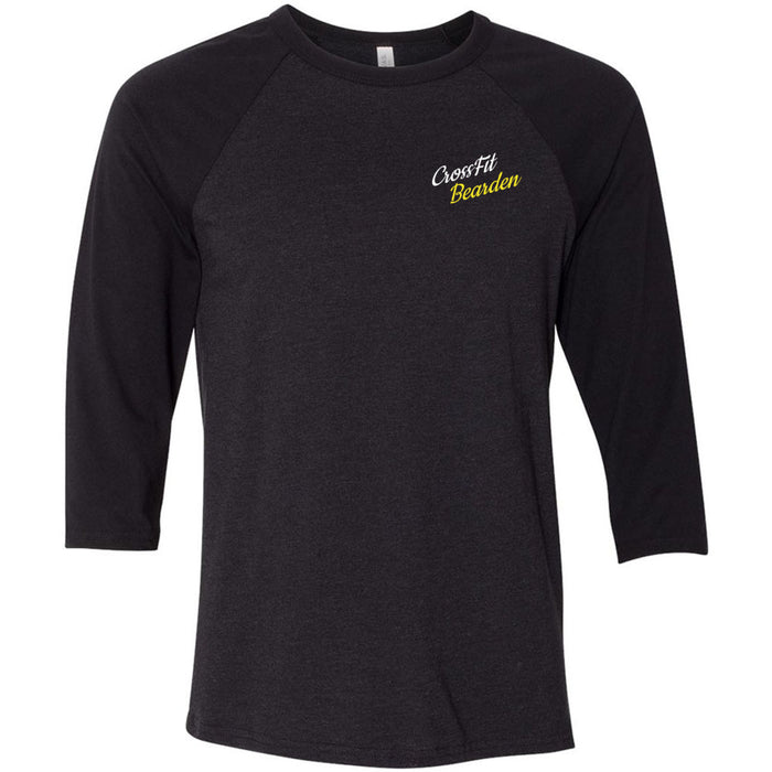 CrossFit Bearden - 202 - Cursive - Men's Baseball T-Shirt