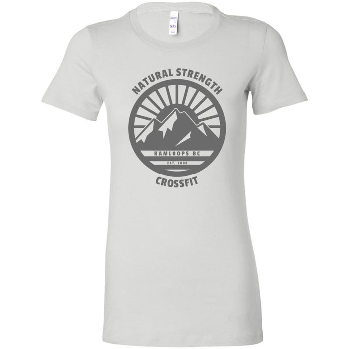Natural Strength CrossFit - 100 - 02 Wilderness Gray - Women's T-Shirt