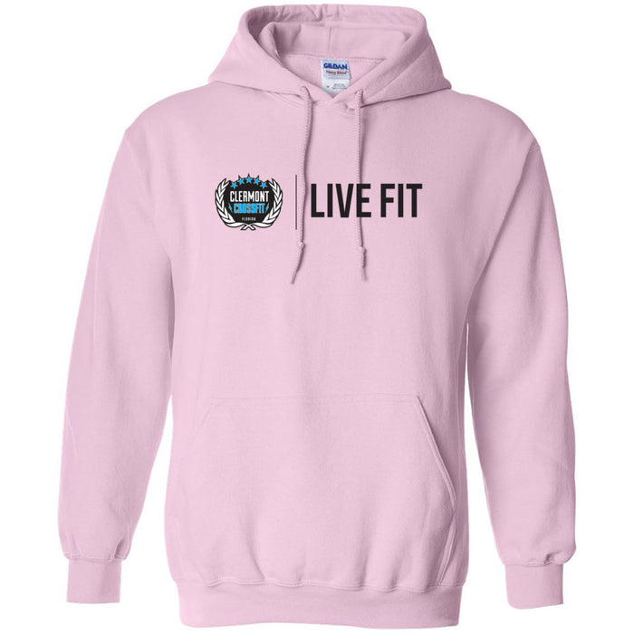 Clermont CrossFit - 100 - Live Fit - Hooded Sweatshirt