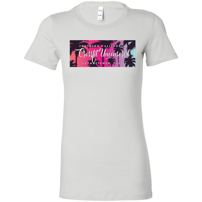 CrossFit Uncensored - 100 - Summer (Palm Tree 2) - Women's T-Shirt