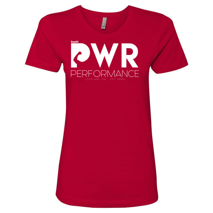 CrossFit Power Performance - 100 - PWR - Women's Boyfriend T-Shirt