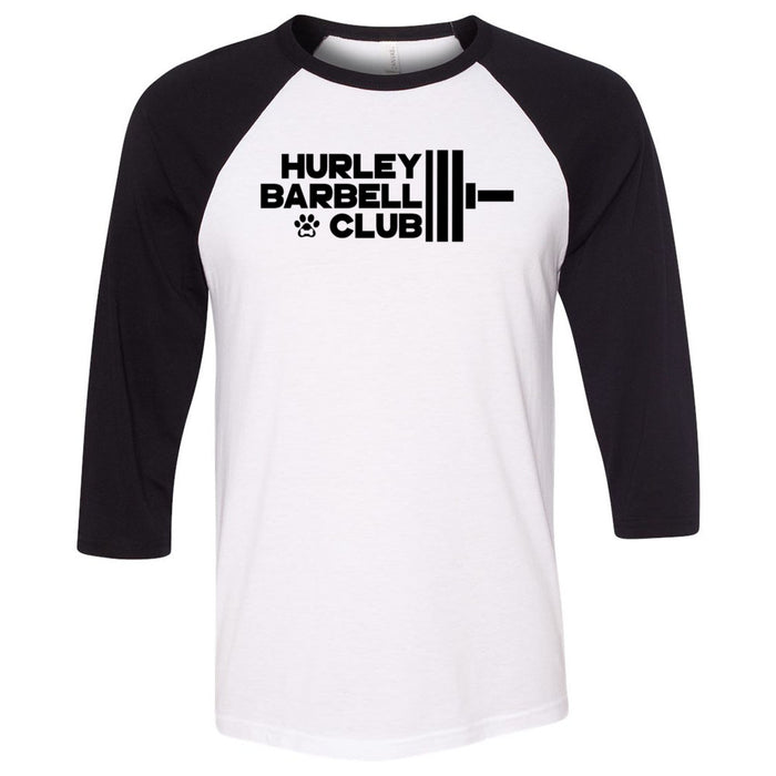 CrossFit S5 - 202 - Hurley Barbell Club - Men's Baseball T-Shirt