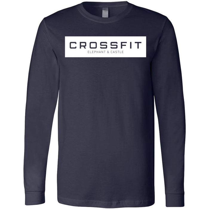 CrossFit Elephant and Castle - 202 - Blocked - Men's Long Sleeve T-Shirt