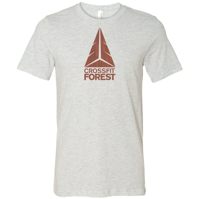 CrossFit Forest - 100 - Wood Grain - Men's T-Shirt