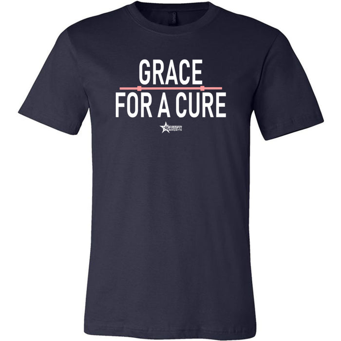 CrossFit Marquette - 100 - Grace For A Cure - Men's T-Shirt