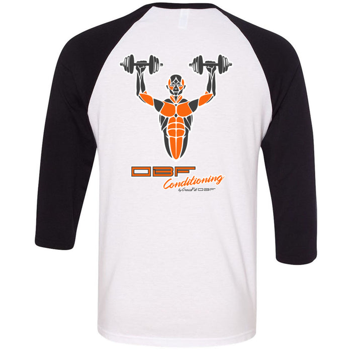 CrossFit OBF - 202 - Conditioning - Men's Baseball T-Shirt