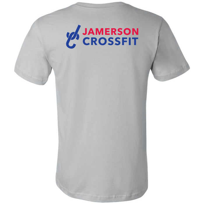 Jamerson CrossFit - 200 - Round - Men's T-Shirt