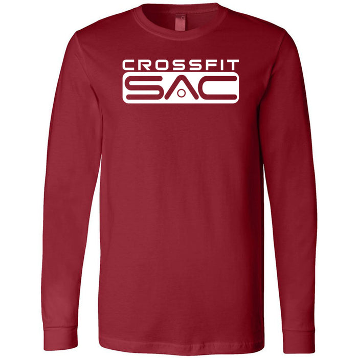 CrossFit SAC - 100 - One Color 3501 - Men's Long Sleeve T-Shirt
