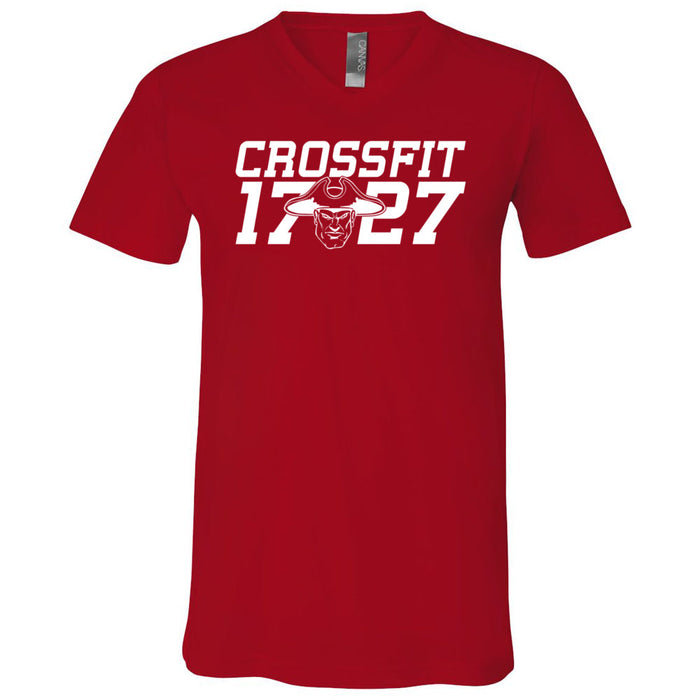 CrossFit 1727 - 100 - One Color - Men's V-Neck T-Shirt