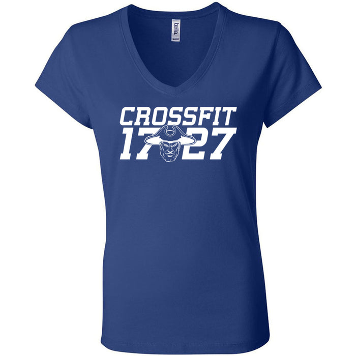 CrossFit 1727 - 100 - One Color - Women's V-Neck T-Shirt