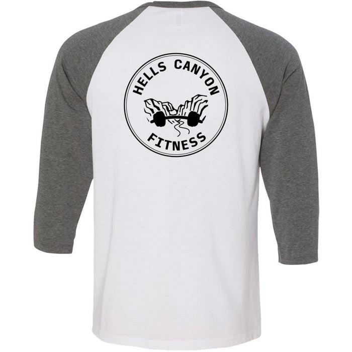 Hells Canyon CrossFit - 202 - One Color - Men's Baseball T-Shirt