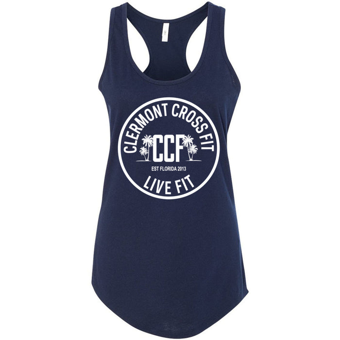 Clermont CrossFit - 100 - Anniversary (Outlined) - Women's Tank