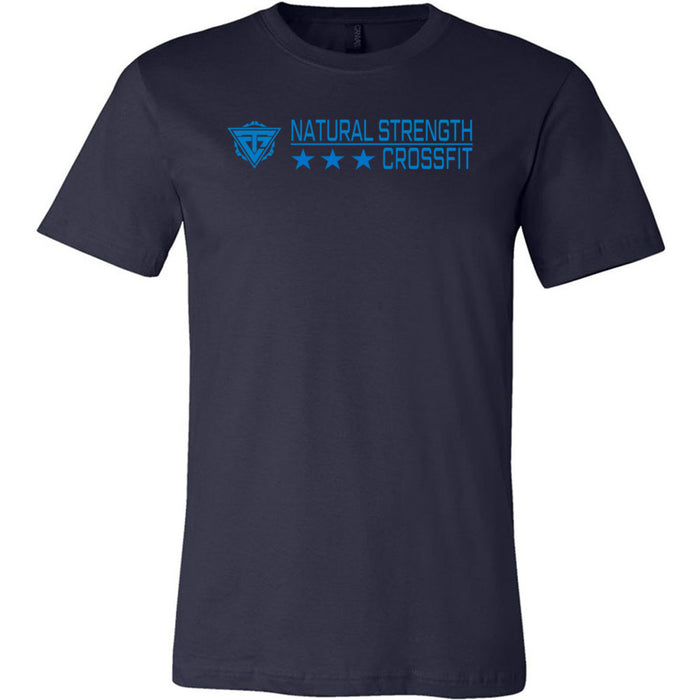 Natural Strength CrossFit - 100 - 3 Star - Men's T-Shirt