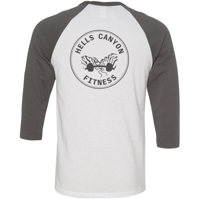 Hells Canyon CrossFit - 202 - Gray - Men's Baseball T-Shirt