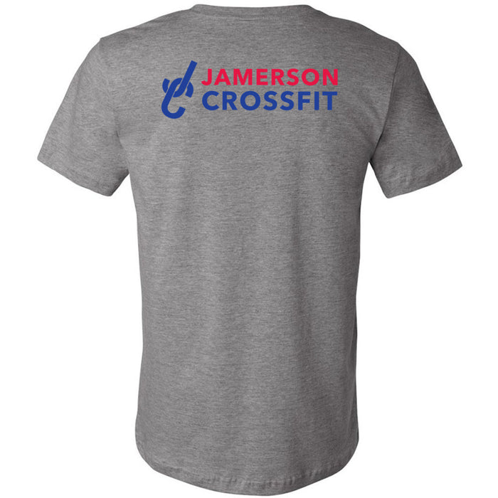 Jamerson CrossFit - 200 - Round - Men's T-Shirt
