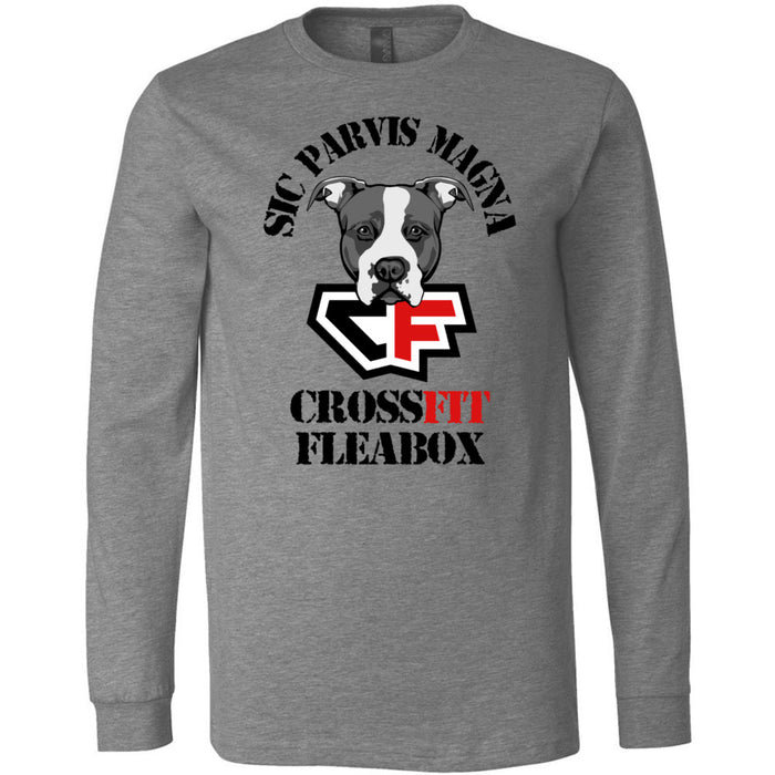 CrossFit Fleabox - 100 - Standard 3501 - Men's Long Sleeve T-Shirt