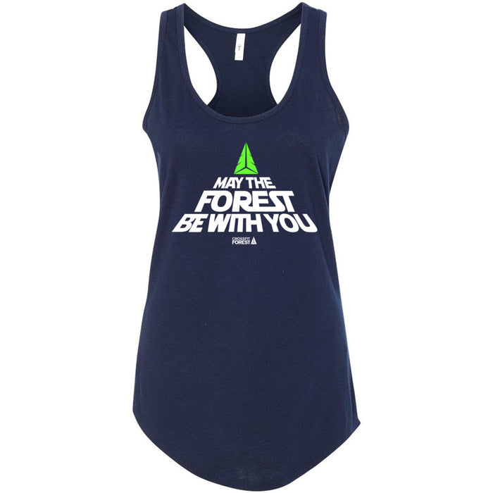 CrossFit Forest - 100 - May the Forest Be With You - Women's Tank
