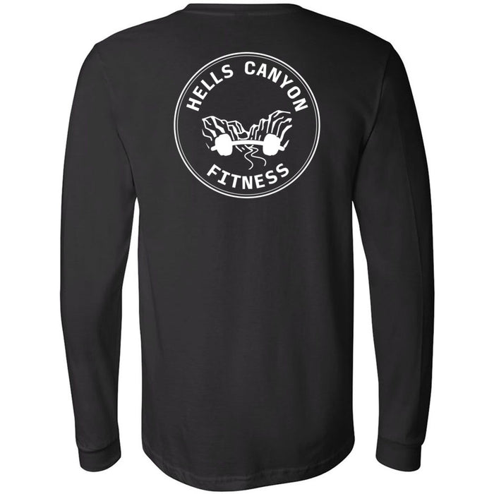 Hells Canyon CrossFit - 202 - One Color 3501 - Men's Long Sleeve T-Shirt