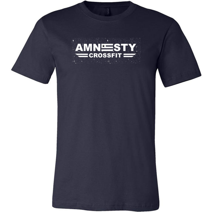 Amnesty CrossFit - Distressed - Men's T-Shirt