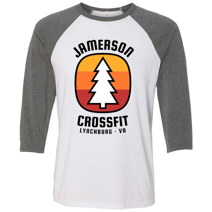 Jamerson CrossFit - 100 - Wilderness 9 - Men's Baseball T-Shirt