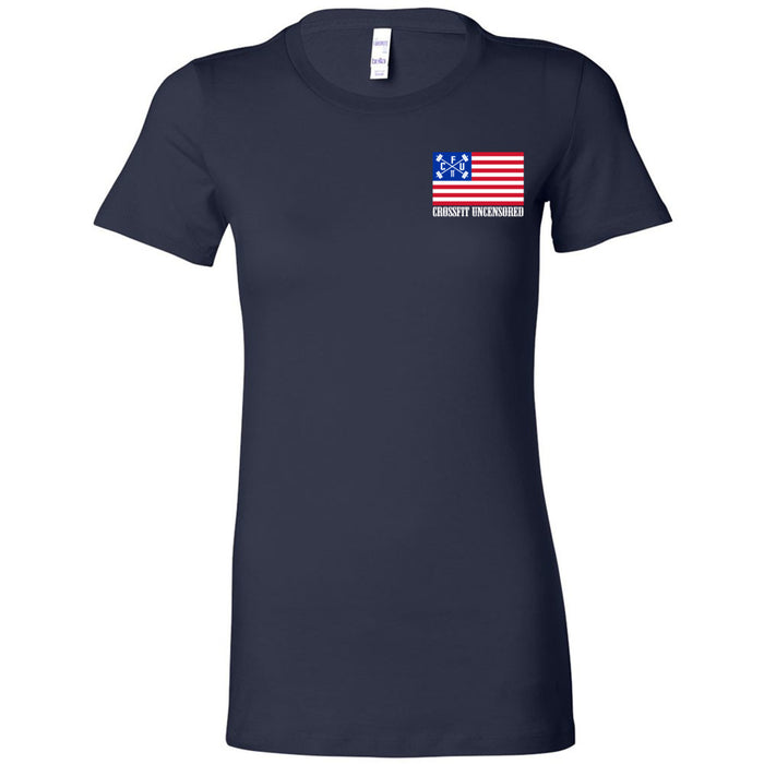 CrossFit Uncensored - 200 - Flag - Women's T-Shirt
