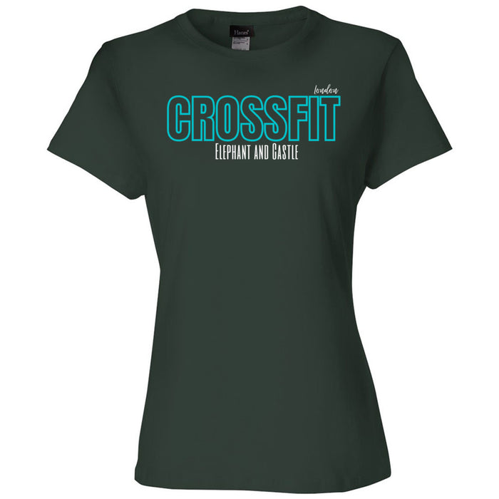 CrossFit Elephant and Castle - 200 - Teal Women's T-Shirt